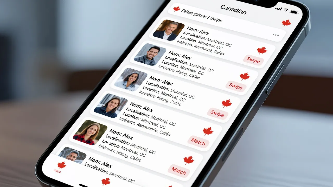 Comparatif des meilleurs sites de rencontre canadiens 2026