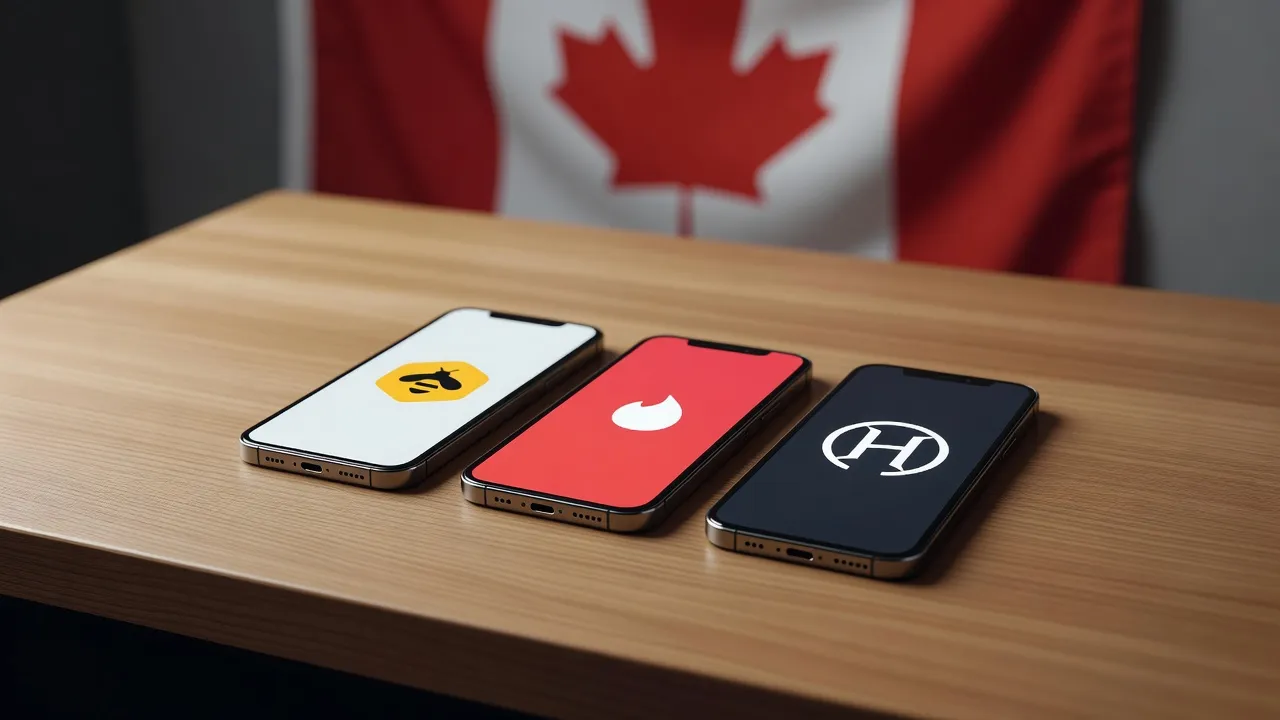 Comparatif des applications de rencontre au Canada 2026 : Bumble, Tinder, Hinge, POF
